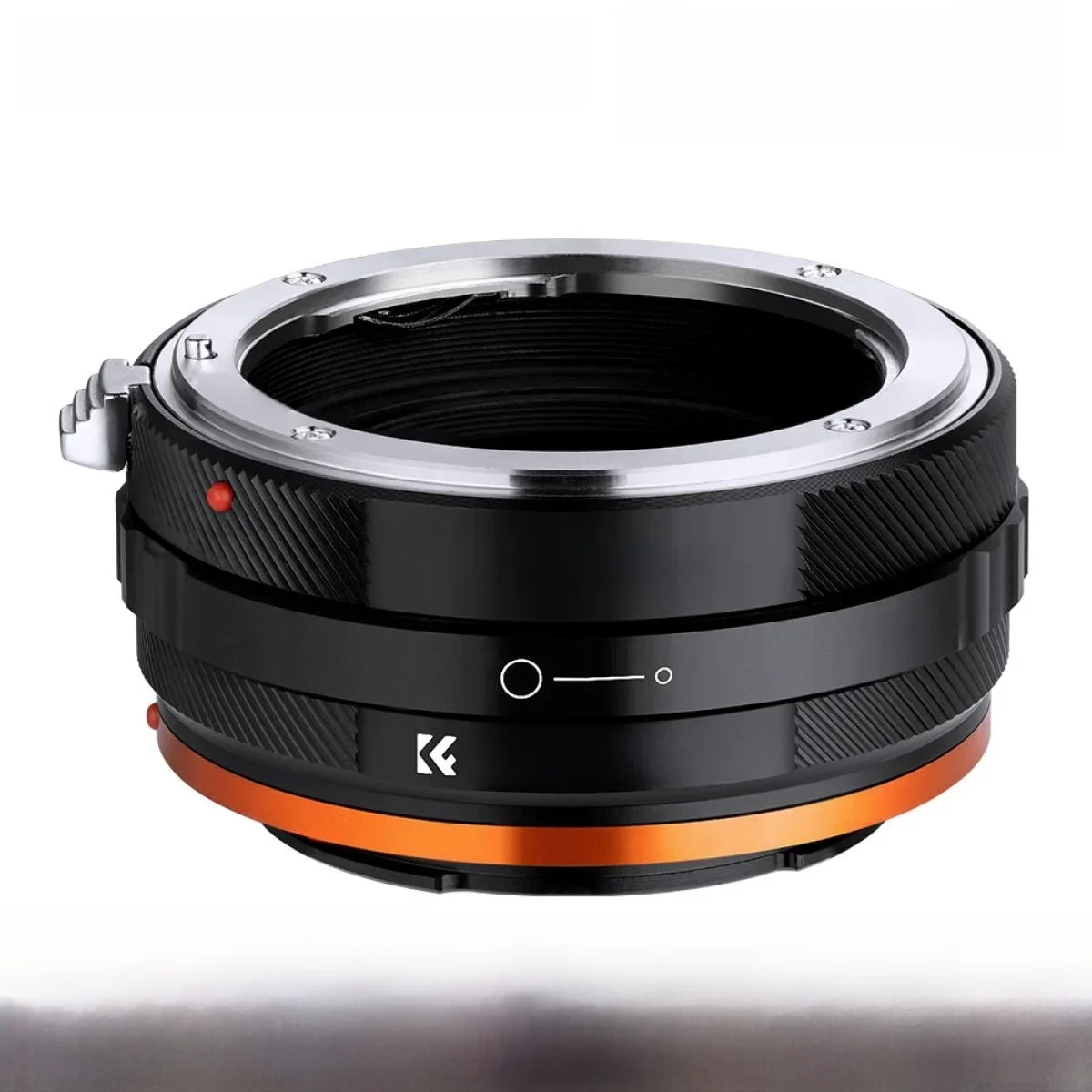 Adapter obiektywu K&F CONCEPT NIK F(G)-E do obiektywów Nikon F G na aparaty Sony E NEX A6500 A6400 A5000 A7II A7R A7C A73 A7R3 — zdjęcie produktu 7