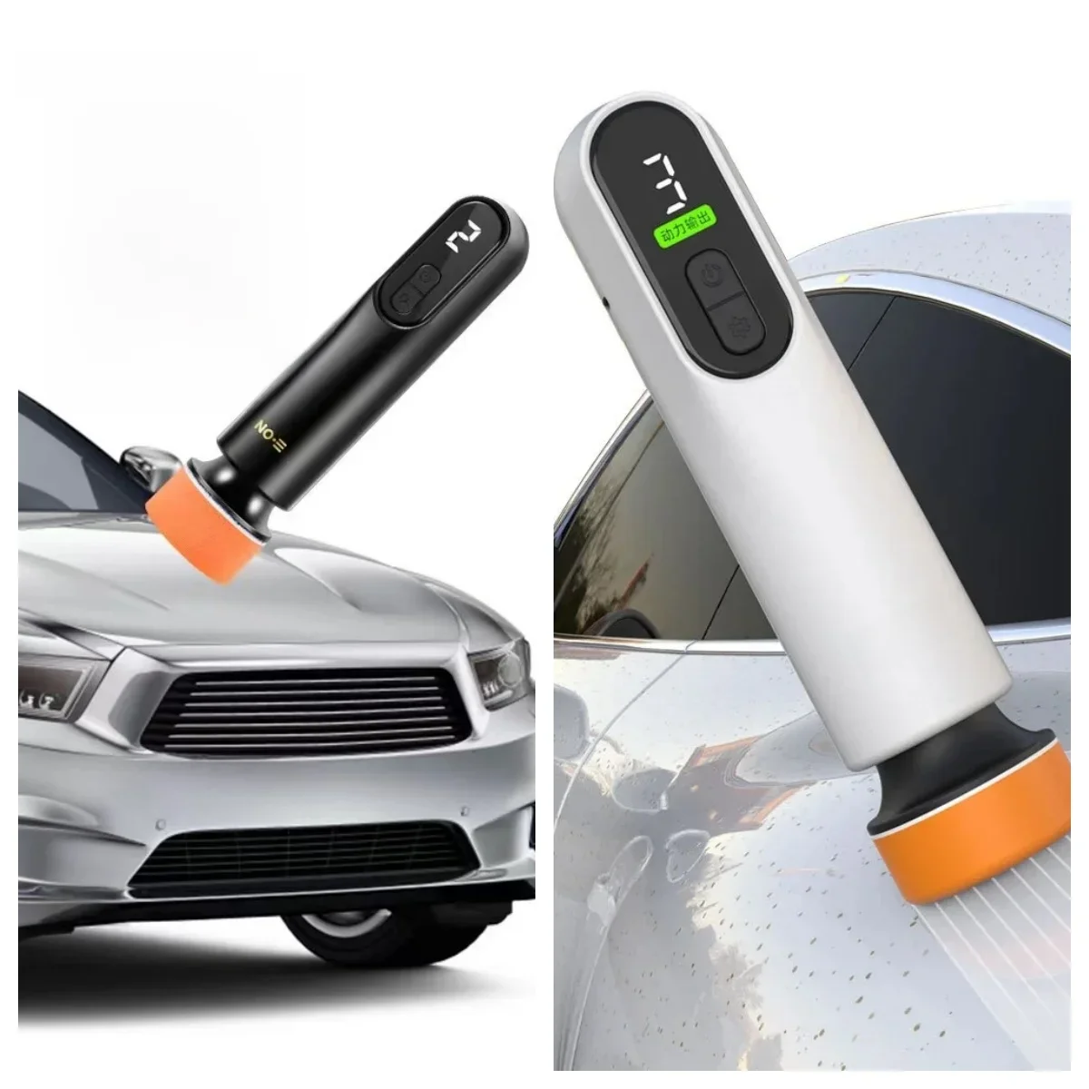 12000RPM Car Waxing Polishing Sanding Machine Car Paint Scratch Repairing Machine Windscreen Glass Oil Film Remove Car Waxer