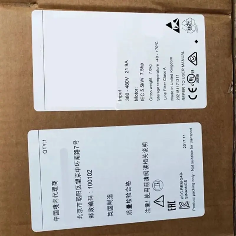 جديد وأصلي 6SL3225-0BE37-5AA0 6SL3310-1PE33-0AA0 عاكس في المخزون ضمان لمدة سنة واحدة 6SL3225-0BE37-5AA0 6SL3310-1PE33-0AA0 #1