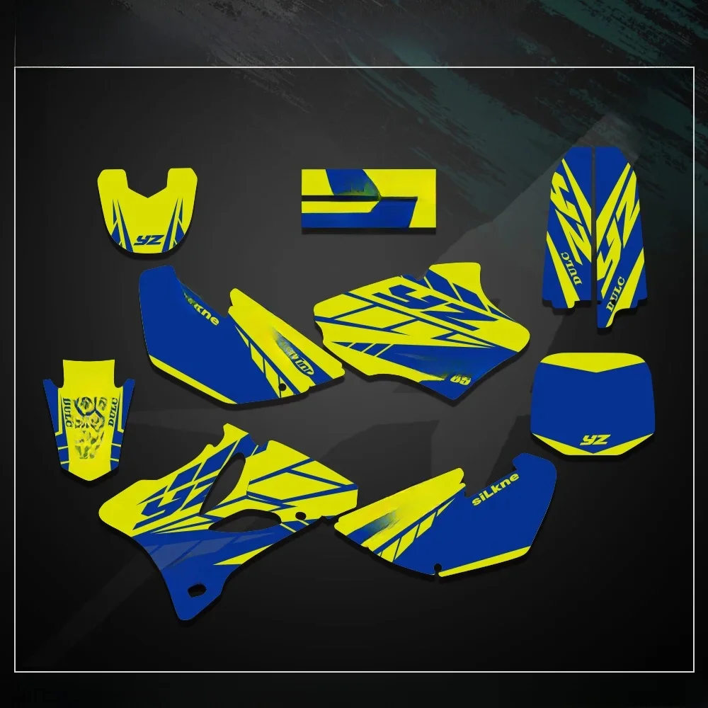 Armorsou Motocross naklejki graficzne naklejki Deco dla Yamaha YZ85 YZ 85 2002-2014 2013 2012 2011 2010 2009 2008 2007 2006-2004 — 2
