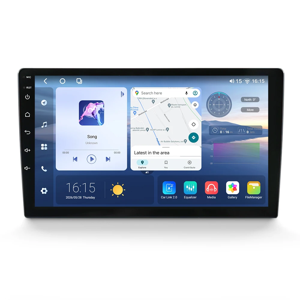 MEKEDE X20 X30 9/10 Zoll Universal Autoradio UIS7865 Kabelloses Carplay Android AUTO Navigation GPS Multimedia-Videoplayer – Detail 10