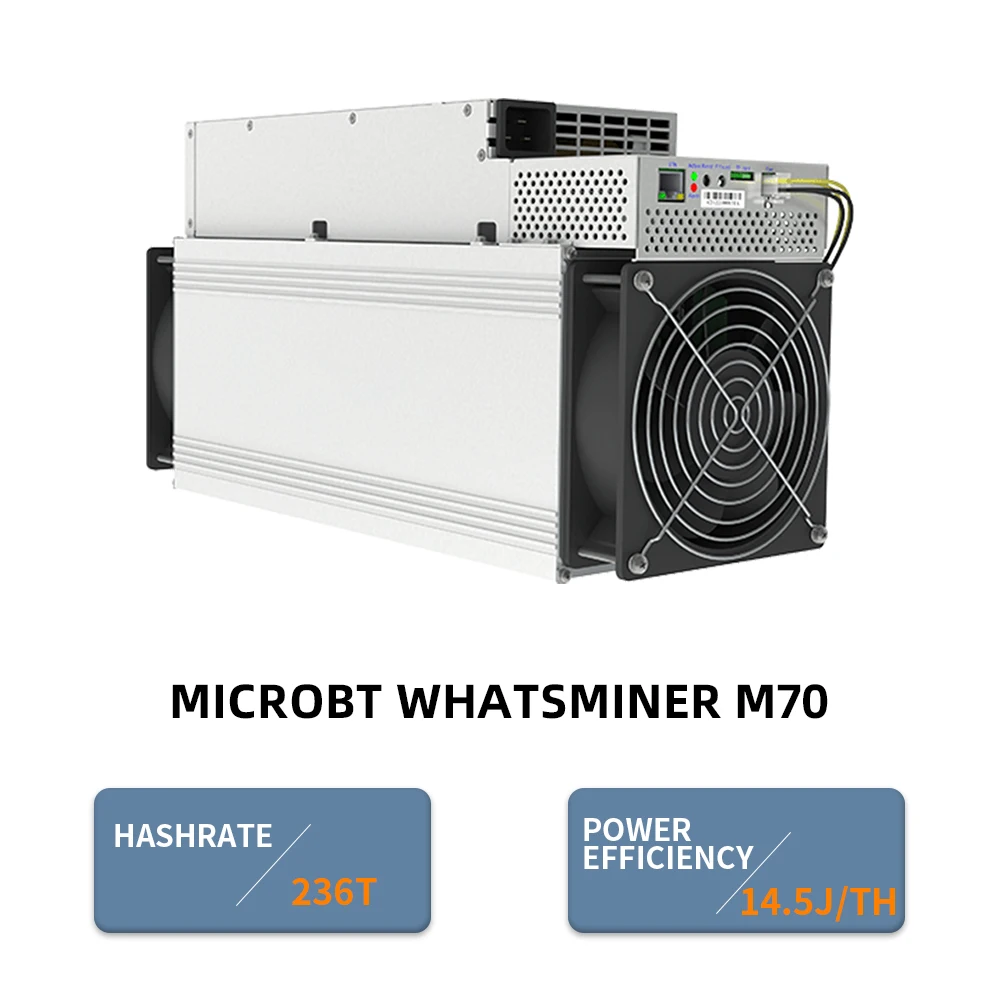 

Z09 ⚡ SPEED SALE | MicroBT WhatsMiner M70 214TH/s – 3140W | 14.7 J/TH Efficient SHA-256 Bitcoin ASIC Miner
