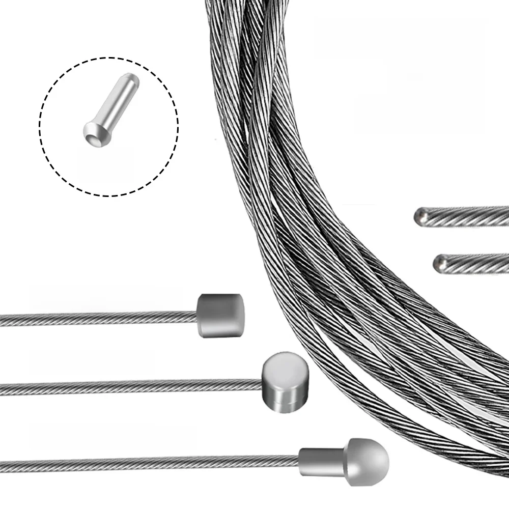 AliExpress VXM 1/5Pcs Stainless Steel Brake Inner Cable Line MTB Mountain Road Bicycle Bike Derailleur Shift  Wire 2100mm/1700mm/1550mm/1100mm