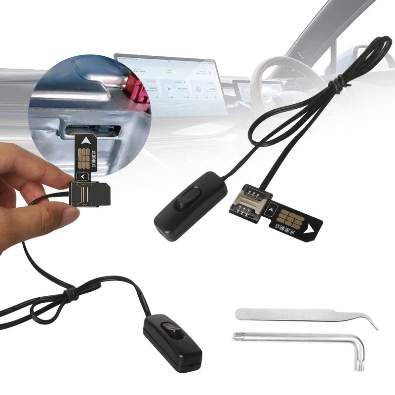 

TSL/WL3 Electronic Module/Tesla Wireless SIM Extension Cord Bluetooth Version/Tesla Positioning Shut-off