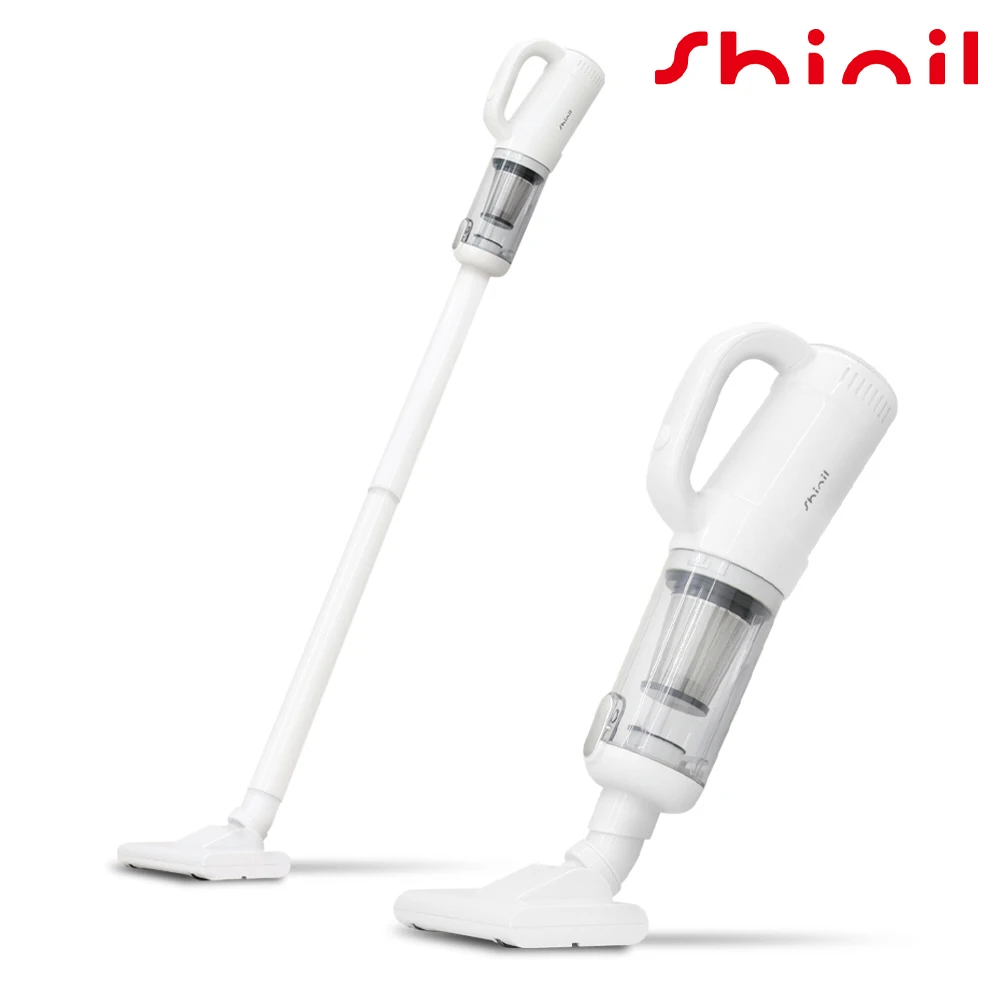 SS_Shinil Wireless Cleaning Handy/Stick Cyclone High Capacity Battery Hepa Filter 2 Double Filter Water Washing Ultraslight light cleaner