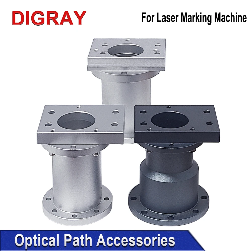 DIGRAY Laser Optical Path Module, Connecting Parts of Optical Fiber / Co2 / UV Laser Galvanometer Scanning Head.