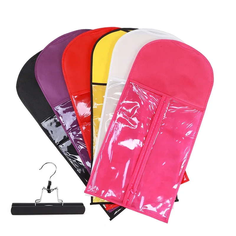 Plussign Wig worek do przechowywania z wieszak na zakupy Case peruki etui na wodę odporny na kurz Organizer Protect For Professional Hair Extensions — zdjęcie 2