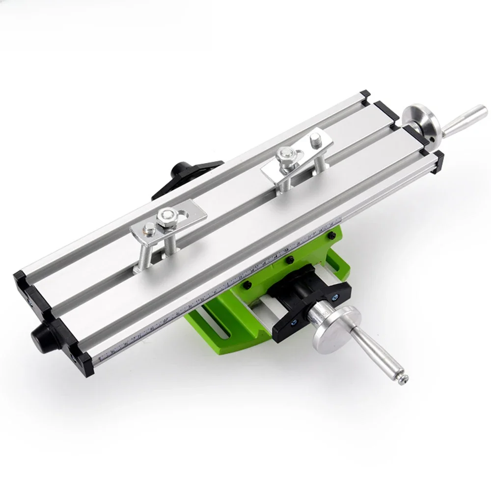 ALLSOME BG-6300 stół roboczy krzyżowy stolik przesuwny stół roboczy do frezowania ławki wiertniczej wielofunkcyjny regulowany X-Y — zdjęcie 2