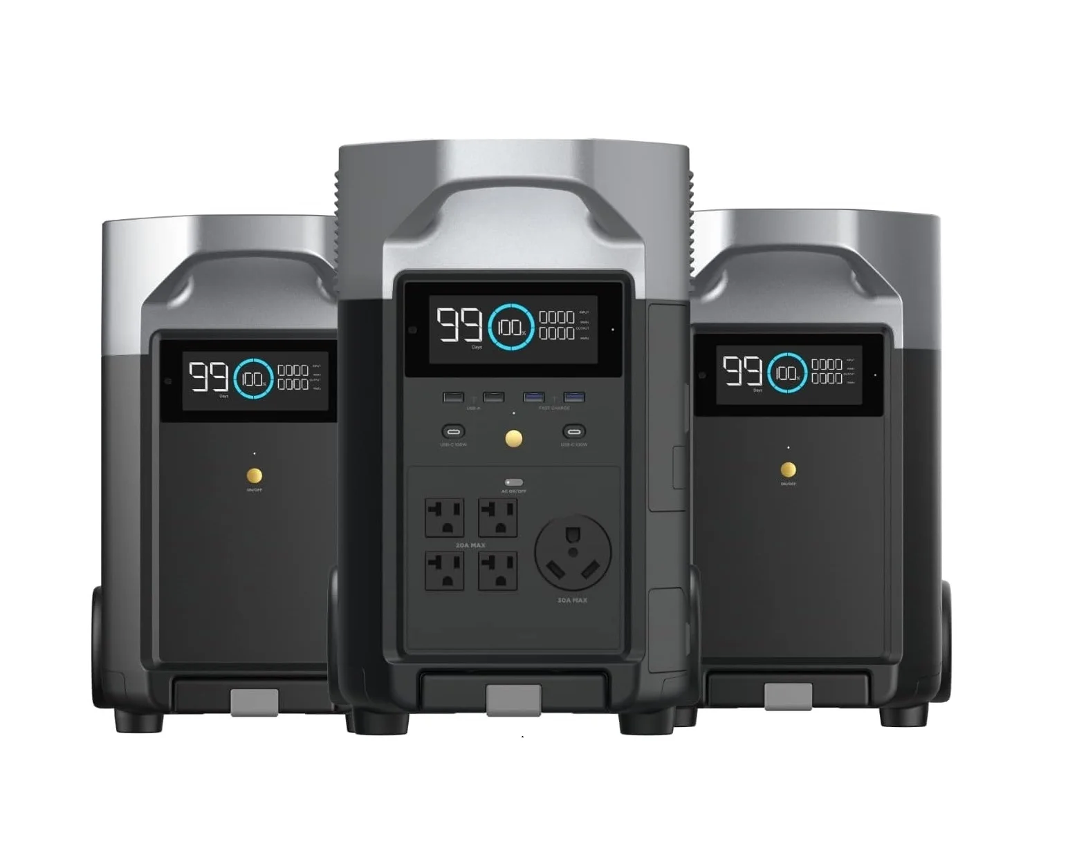 EcoFlow #DISCOUNT SALES##✅️EFactory Price...EF ECOFLOW 10.8kWh Portable Power Station: DELTA Pro with 2 Extra Battery