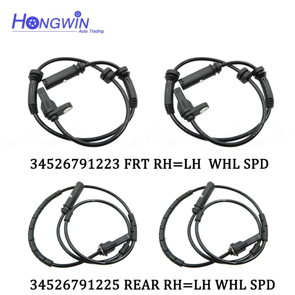 34526791223 34526791225 ABS Speed Sensor Front Rear Left & Right Fit: BMW F23 F30 F31 F32 F33 125i 316i 320i 328i 440i 2.0L 3.0L