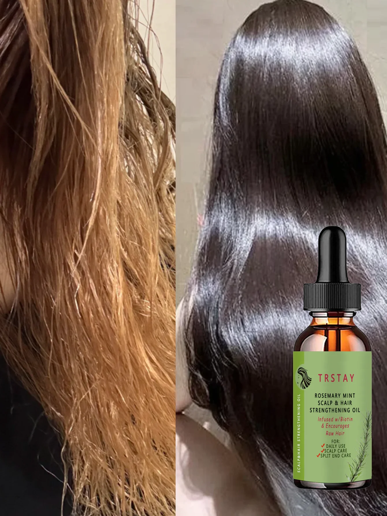 Staying Up Late Without Losing Hair Anti Shedding Essential Oil Improves Blood Circulation Nourishes Thick Hair For Strong Healt - Image 4