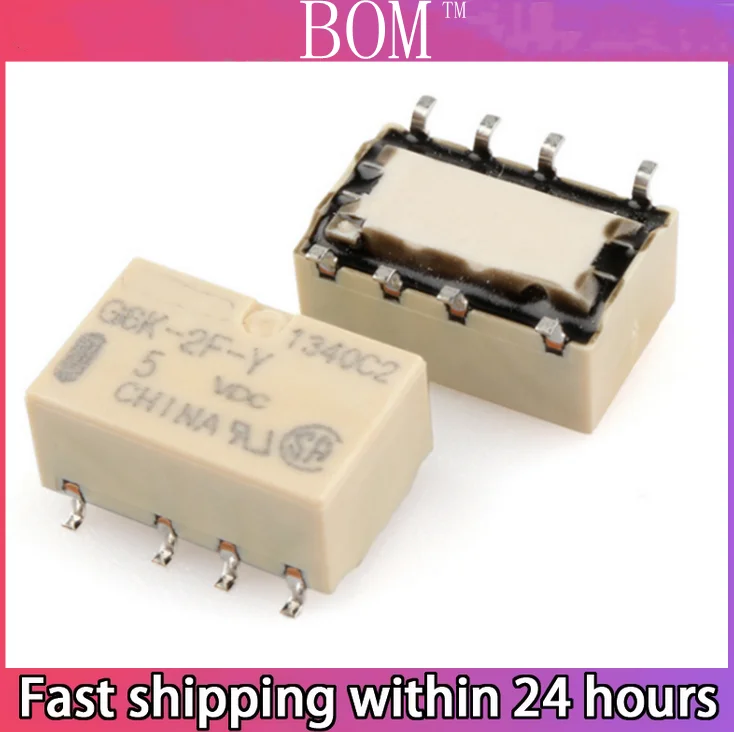 10 Teile/los Original G6K-2F-Y-5VDC G6K-2F-Y-5 G6K-2F-Y 5VDC G6K2FY G6K-2F G6K 2F 5VDC DC5V 5V SOP-8 signal relais