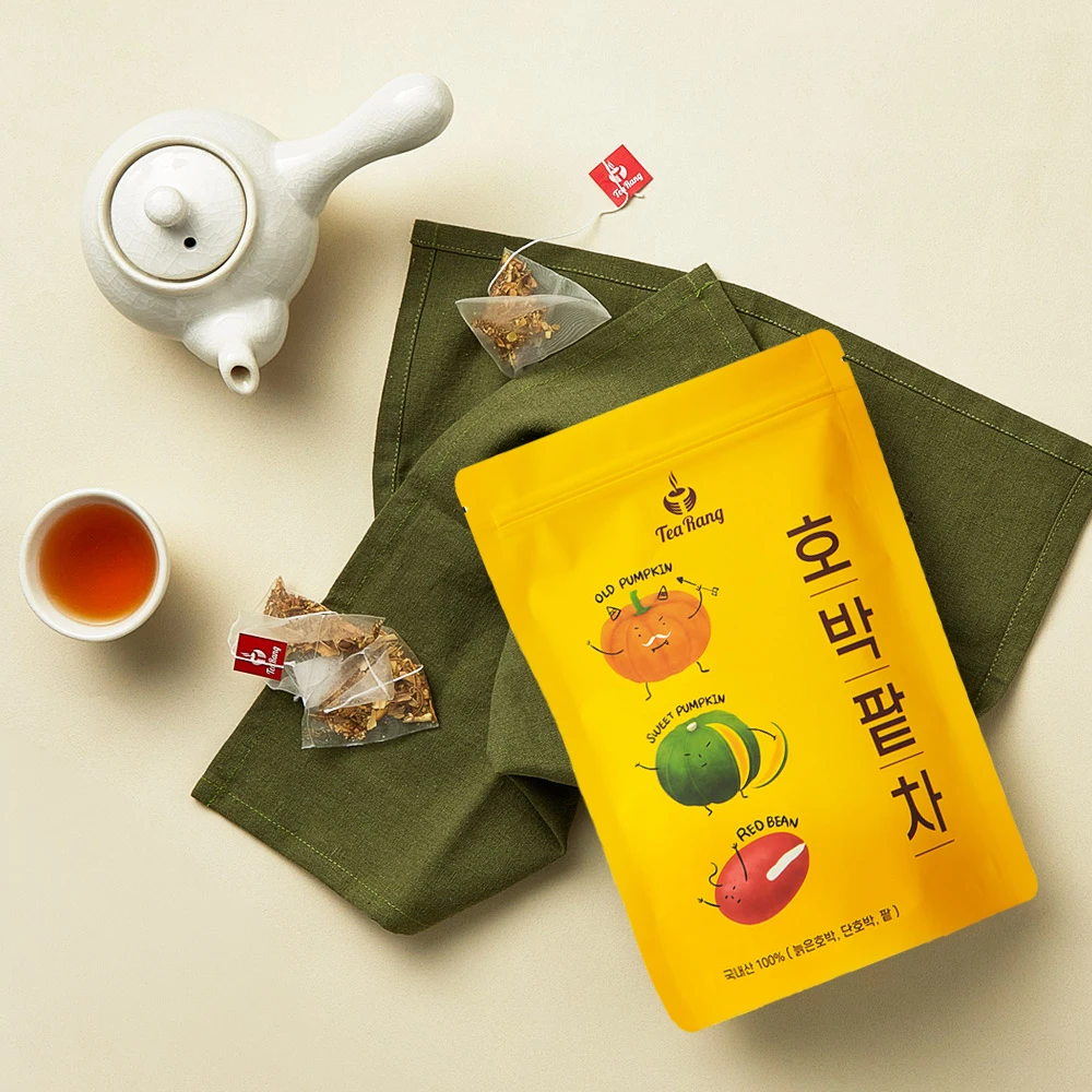 Tylang Pumpkin Red Bean Tea 50 Tea Bag, 1 Pack | Domestic