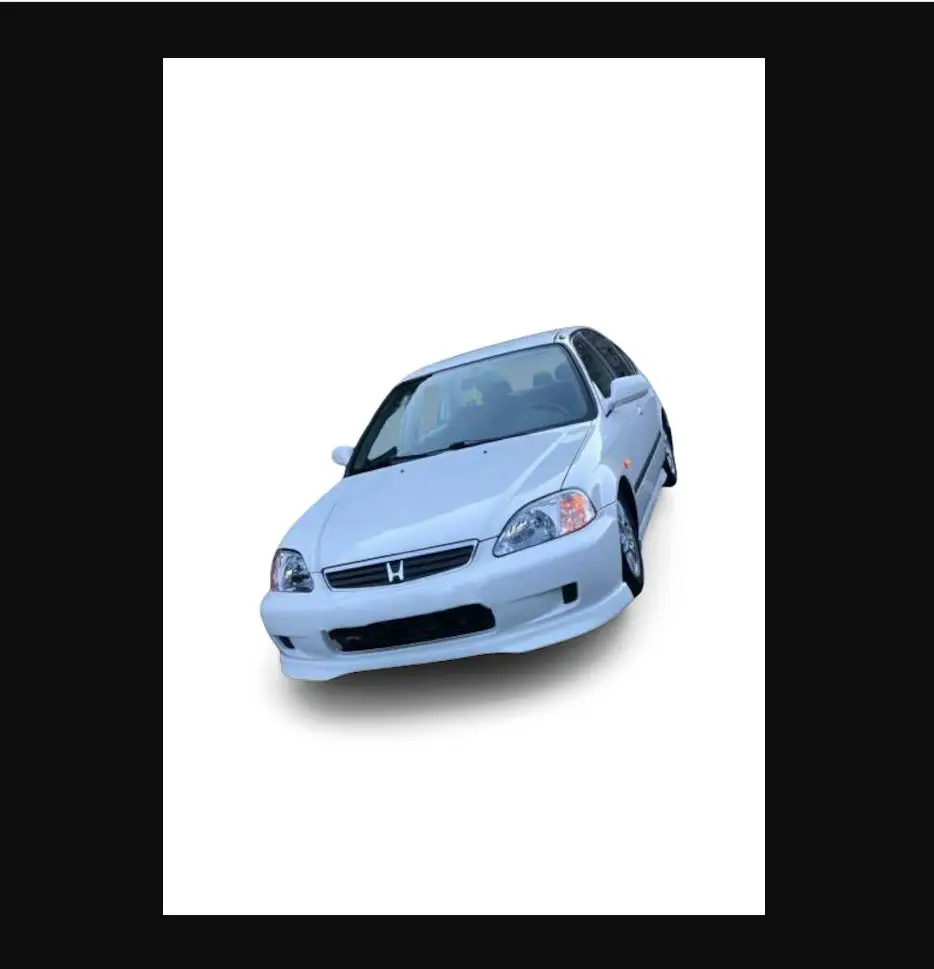 

For Honda Civic 1992-1995 Sedan Mugen Prefix (Plastic) Front Lip Extension - Body Kit Bumper Spoiler Diffuser Wings Flap Antenna