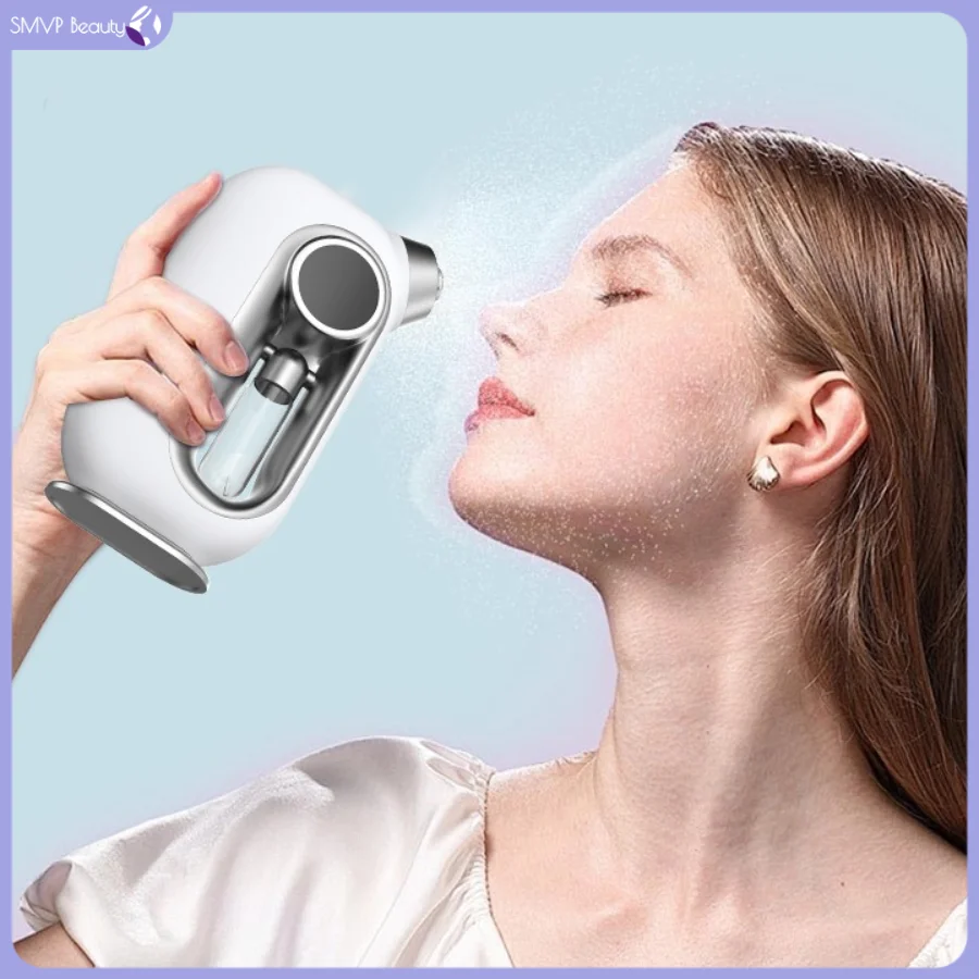 

Portable Nano Facial Mist Sprayer Hydrating Moisturizer Oxygen Airbrush Beauty Device Home Use Face Hydration Rejuvenation