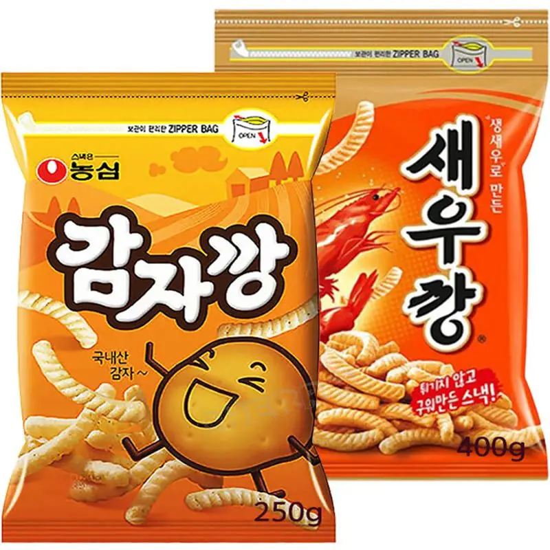 علبة جمبري Nongshim ، علبة بطاطس ، علبة معبأة مع راحة ، صحن ، 1 ، غرام ، 1 ، 2 حقيبة بسحاب برغيلي للغناء سعة كبيرة ، مدرسة مدمجة ، وجبة خفيفة للأطفال ، المنزل والمكتب