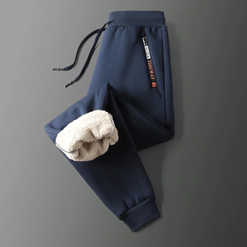 Neue Winter Fleece Casual Hosen Männer Dicke Warme Jogginghose Mens Jogger Sportswear Lässig Track Hosen Plus Größe 6XL 7XL 8XL