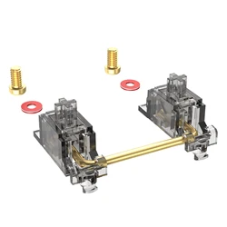 DUROCK V3 Stabilizer PCB Mount Screw in Stabilizers Pre-clipped Upgrade Stem Less Tuning Easier to use V3 Screw-in Stabilisers