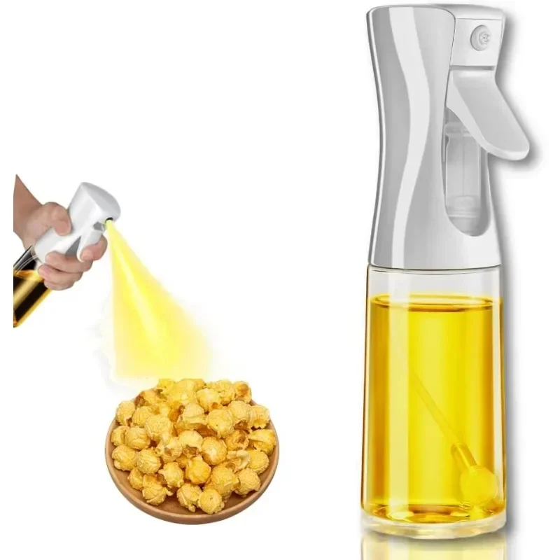 Spray d'huile pour la cuisine, distributeur d'huile de salade de pulvérisation d'huile d'olive pour pulvérisateur d'huile et de vinaigre, flacon pulvérisateur de friteuse à Air, bouteilles d'huile