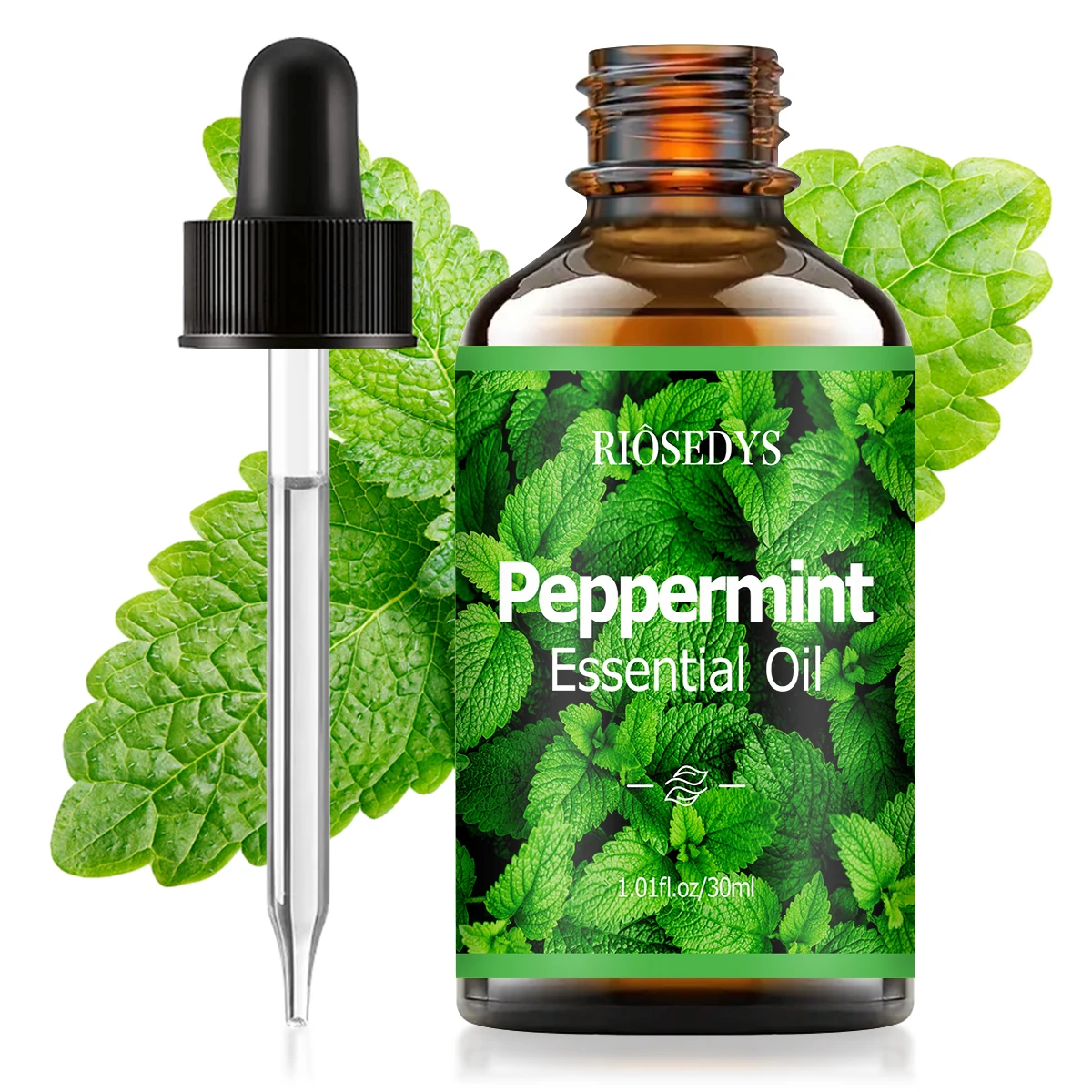 PEPPERMINT Essential Oil, Cool Mint Fragrance Oil for Diffusers, DIY Crafts & Aromatherapy, Crisp Fresh Aroma
