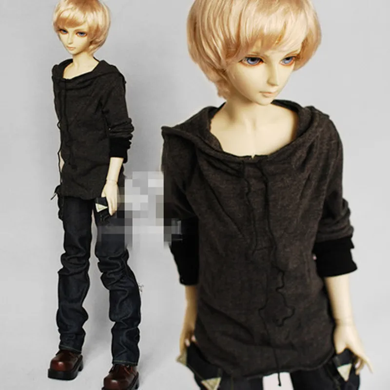 

Sleeve hooded long T For BJD 1/6 YOSD 1.4 MSD 1/3 SD17 Uncle Doll Clothes CMB9