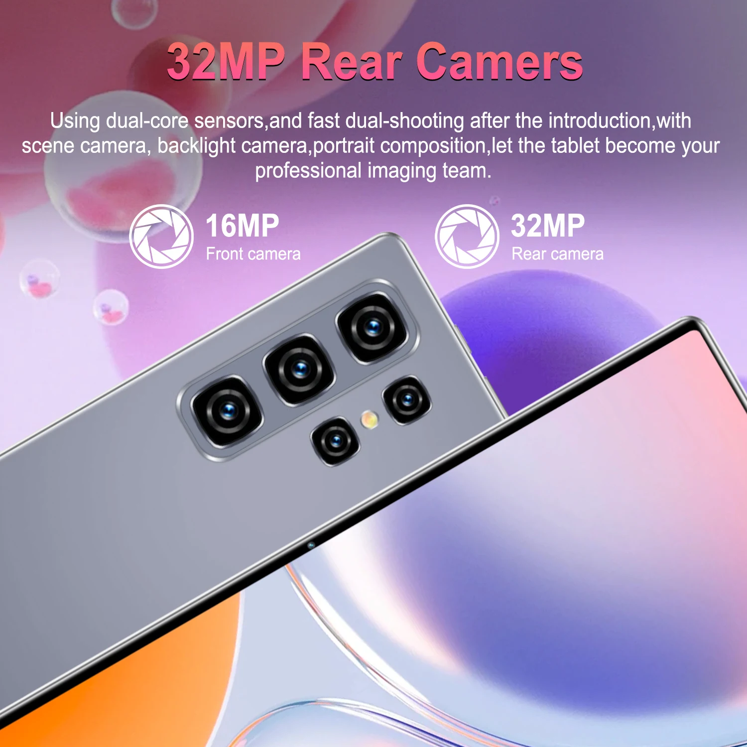 2025 Multi Purpose 5G Tablet 10.36 Inch HD Screen 16GB 1TB 12000mAh 10 Core Dual SIM GPS With Keyboard