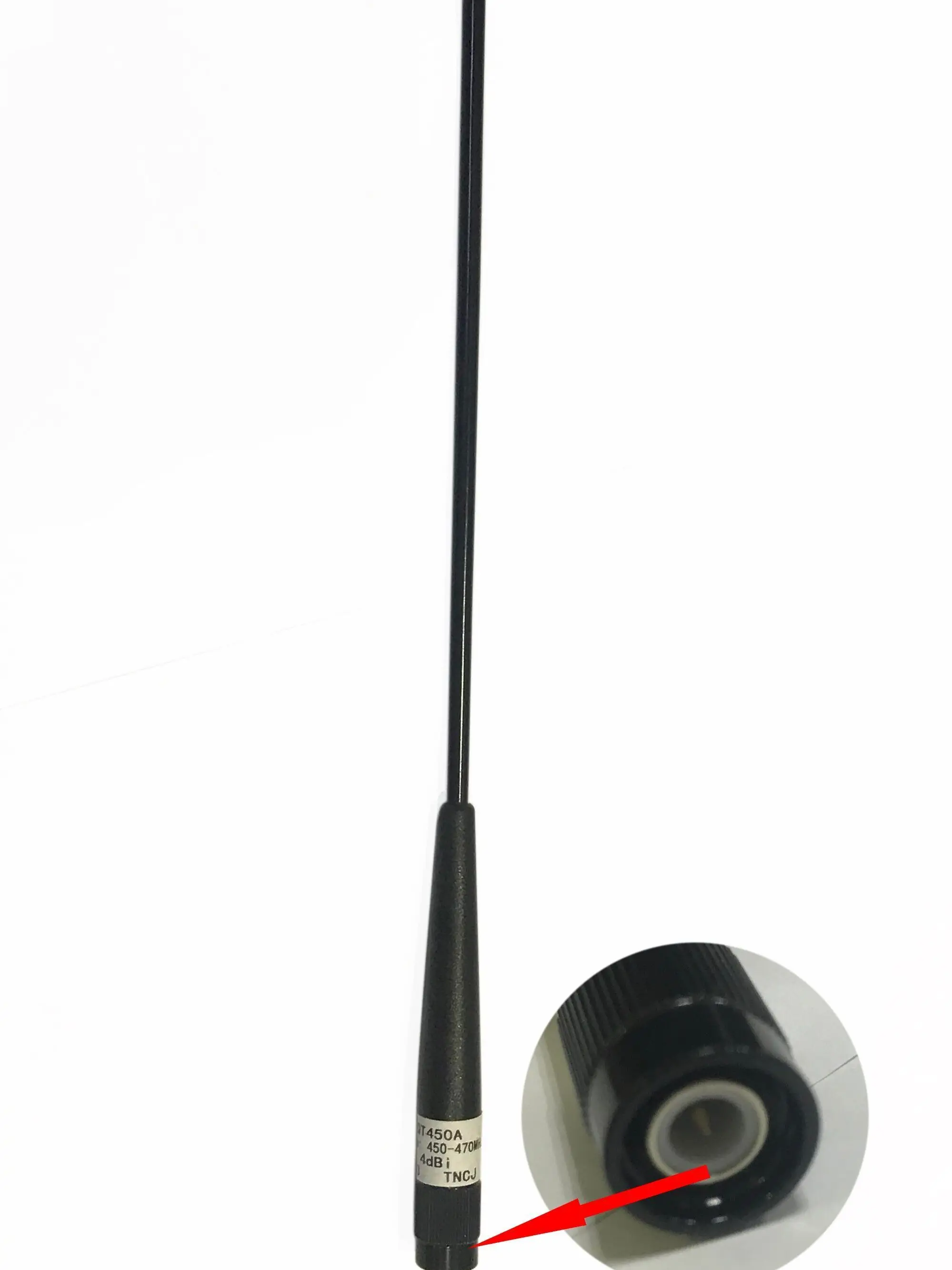 RTK GPS System Survey Antenna 4dBi 450-470MHZ TNC-J QT450A Base Station UHF Radio Whip Antenna for CHCNAV KOLIDA GNSS Receivers