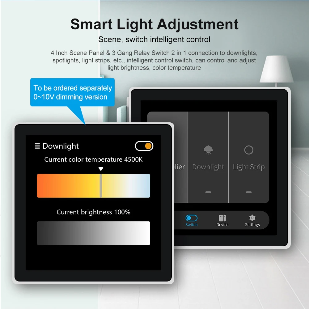 Imagem -04 - Zigbee-smart Home Tuya Painel de Controle Multifuncional Lcd Painel de Tela Sonoff Assistente de Casa Trabalhar com Alexa Google