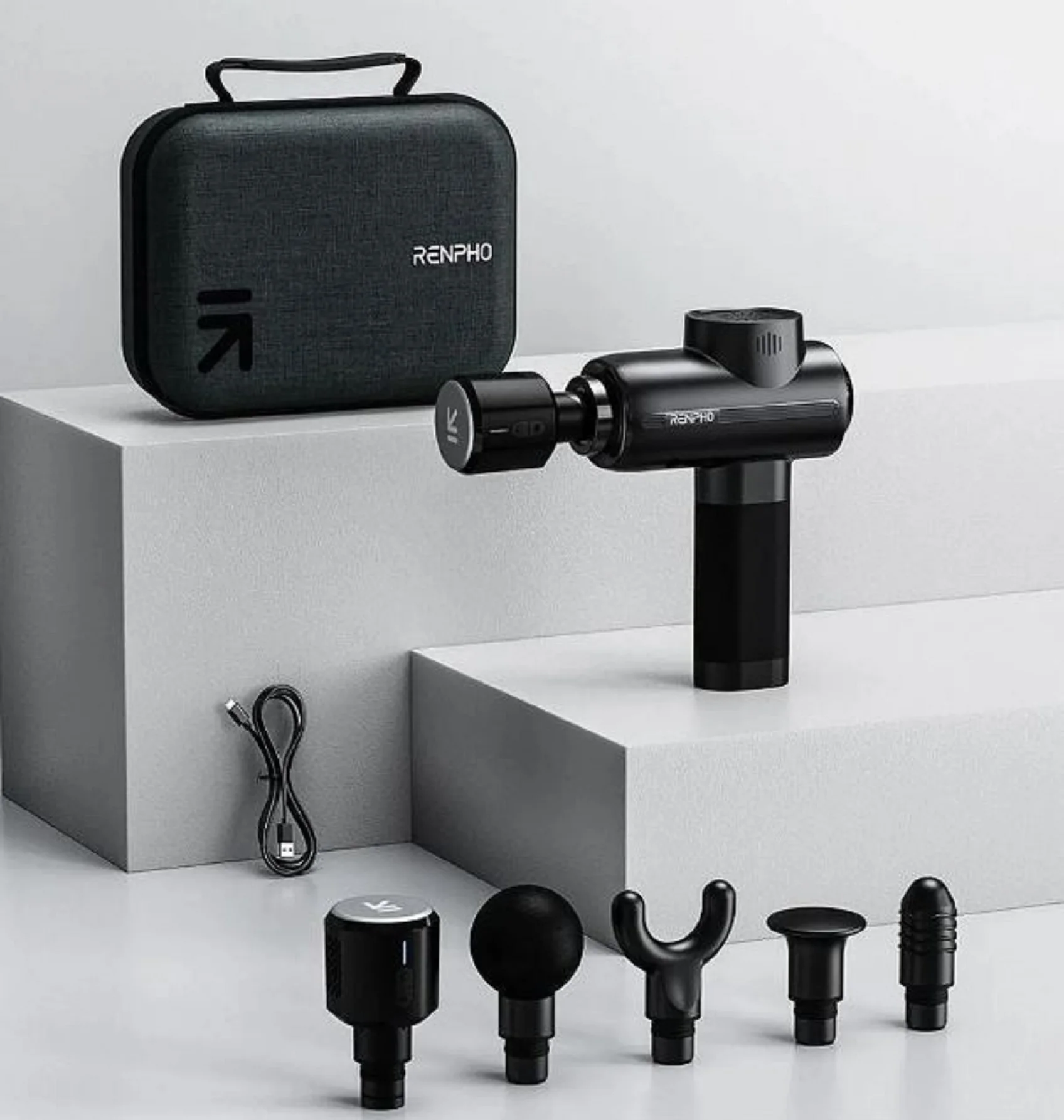 

Профессиональный массажный пистолет высшего качества, 30 кг, сильная сила, мощный массажер для глубоких мышц 220 Вт, бесщеточный двигатель для тренировок в домашнем тренажерном зале