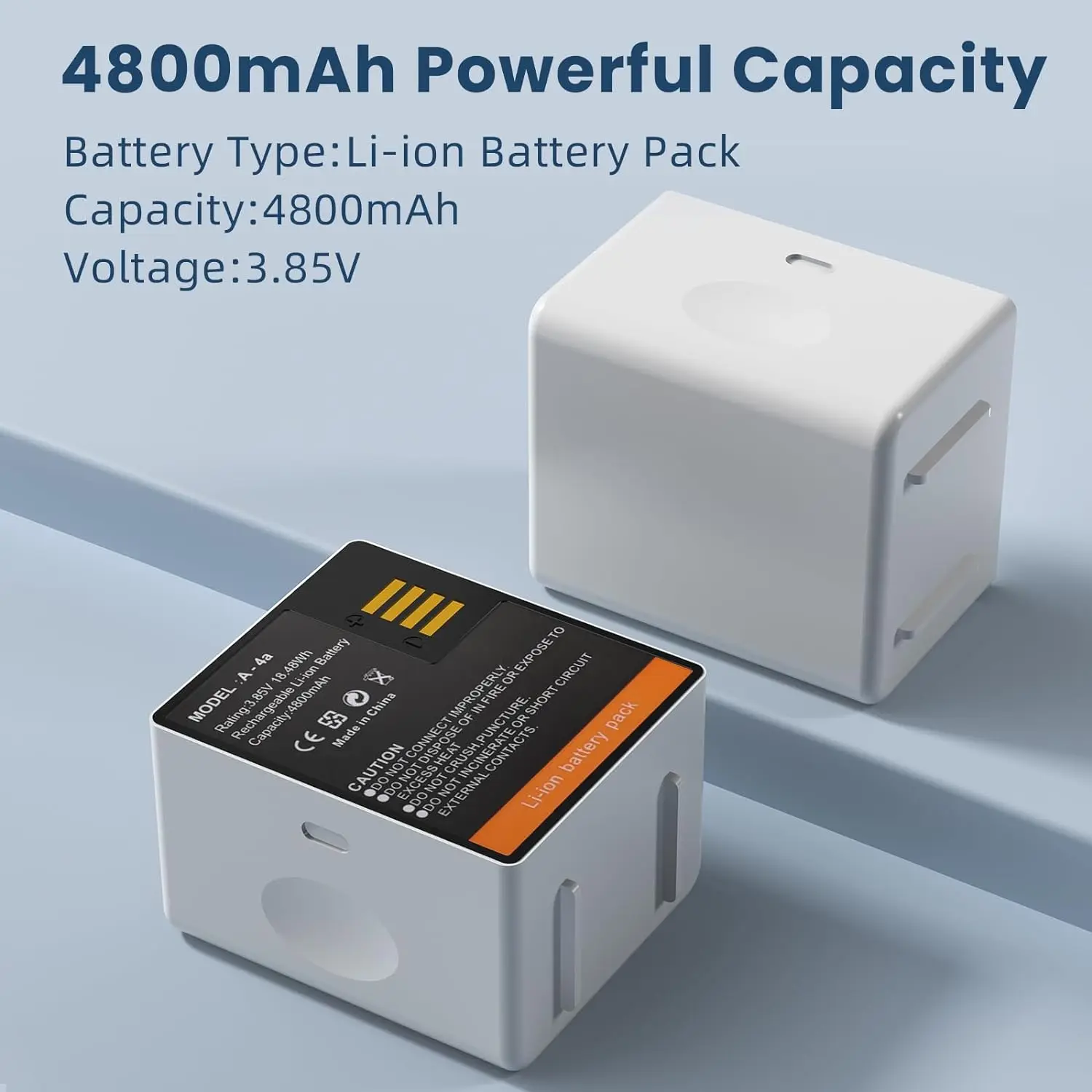 Arlo Ultra 2 Camera Dual Pack Battery 3.85V 4800mAh 18.48Wh A-4a Battery