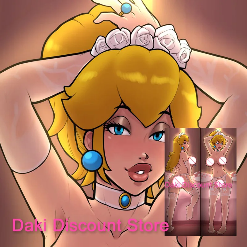 

Двусторонняя наволочка Dakimakura Princess Peach с принтом аниме