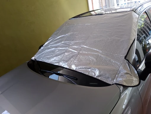 Waterproof Cover Exterior Car Covers Outdoor Half Awning Anti-Snow Windshield Proof Protective Cotton Sunshade Anti Ice Frost photo review