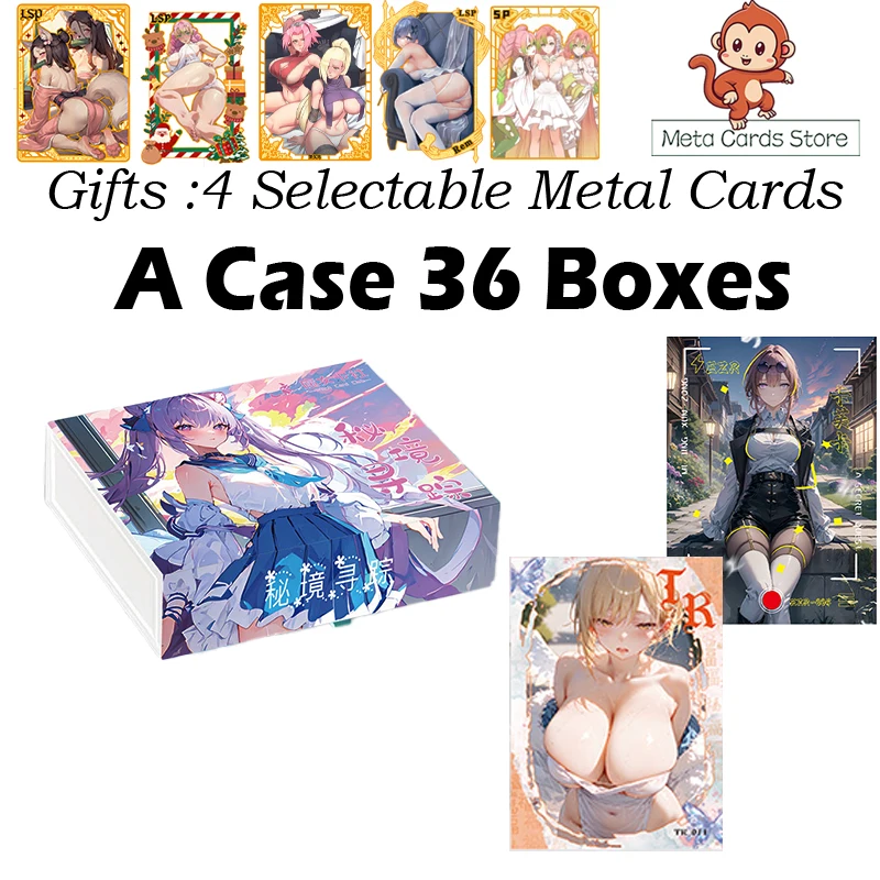 Wholesale Goddess Card SEARCHING FOR THE SECRE Waifu Box Hobby Anime Collection Card Doujin Booster Box SSP Rare Card Toys Gift