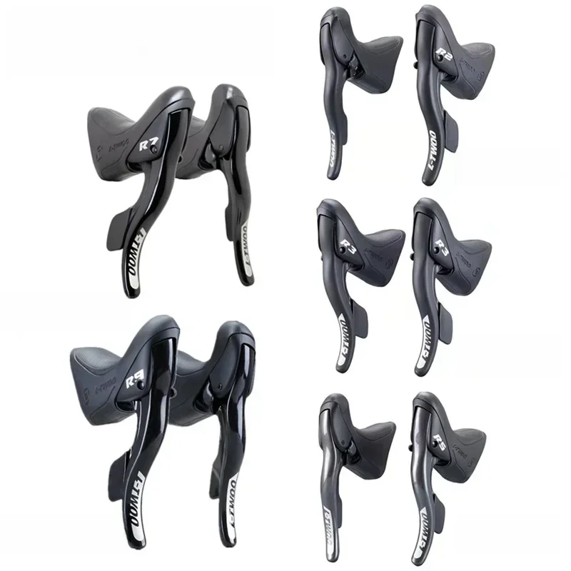 AliExpress Ltwoo Road Manual Shift Lever R2/R3/R5/R7/R9 Bicycle 2 X7/8/9/10/11 Speed Rear Dial Shift Brake