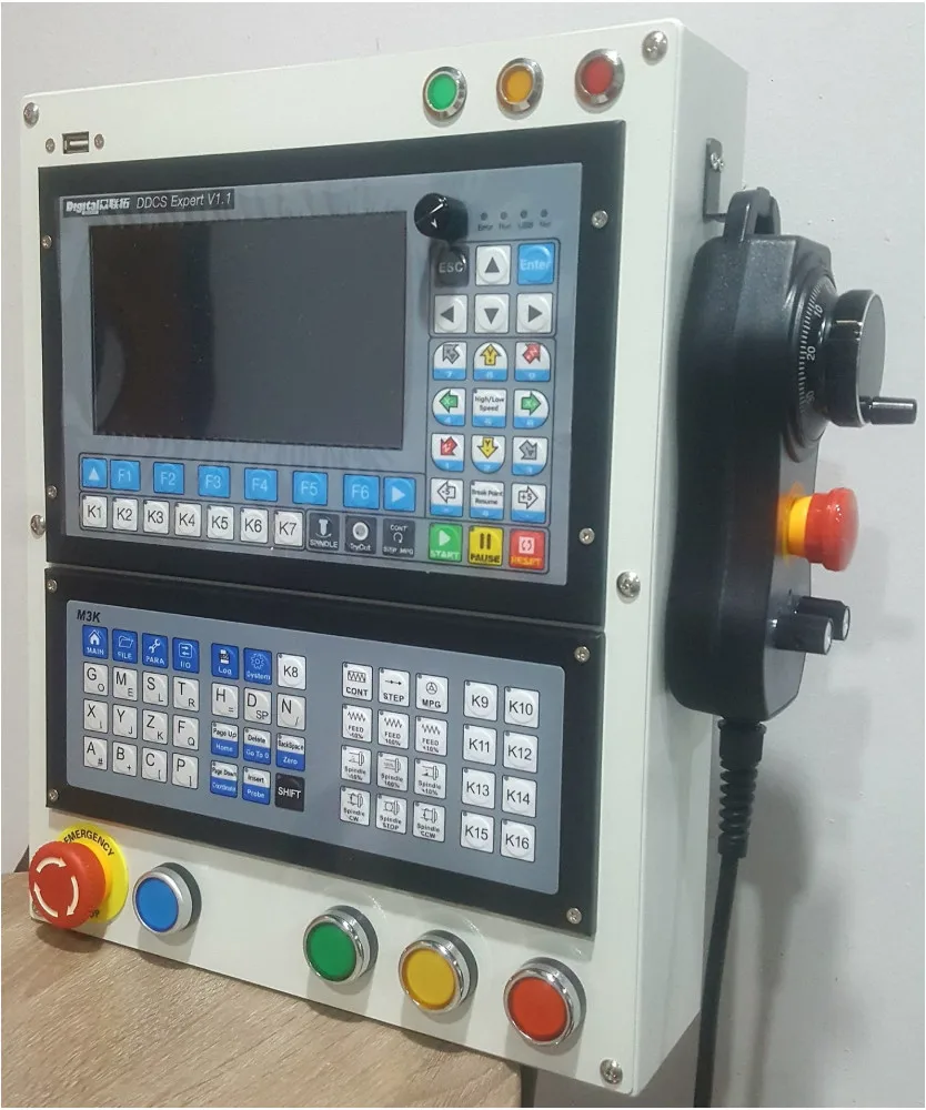 Imagem -05 - Painel M3k Estendido do Sistema de Controlador do Cnc do Sonho de Digitas Controlador do Teclado Midi do Especialista Eixos Peças Fazendo à Máquina do Cnc