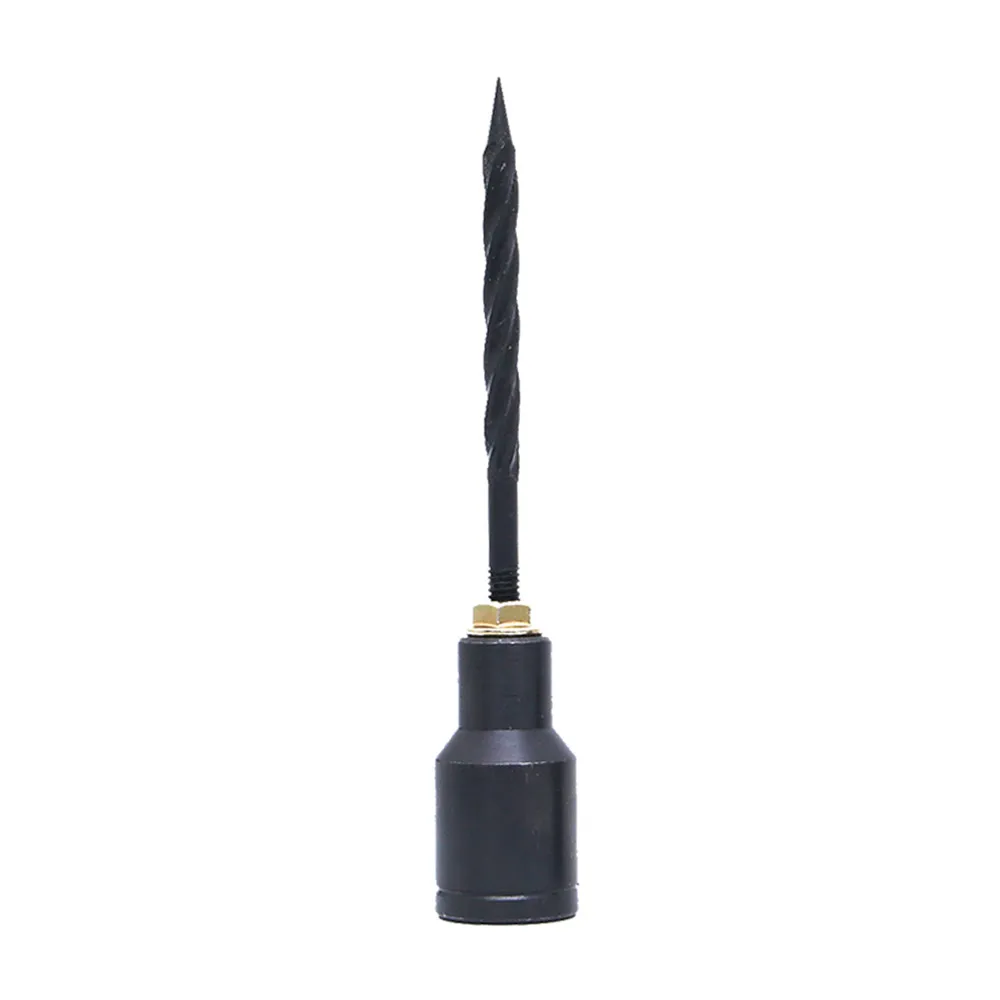 Tire puncture repair tool impact needle socket impact