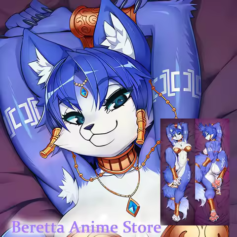 Dakimakura Krystal Anime Double-Sided Print Life-size Body Pillow Cover
