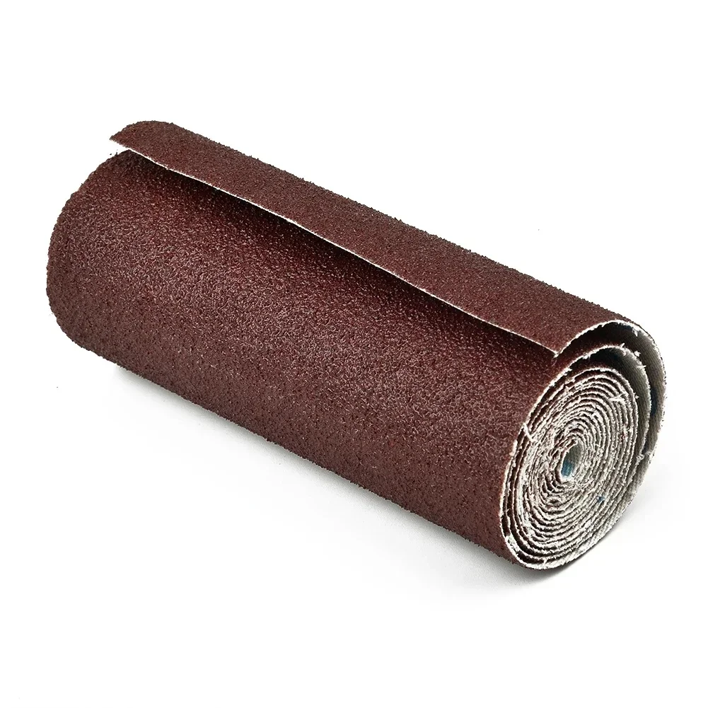 Rouleau de papier de verre de polissage pour outils de meulage, grain 80-600, feuilles abrasives de ponçage, outil pour le travail du bois, 1 rouleau