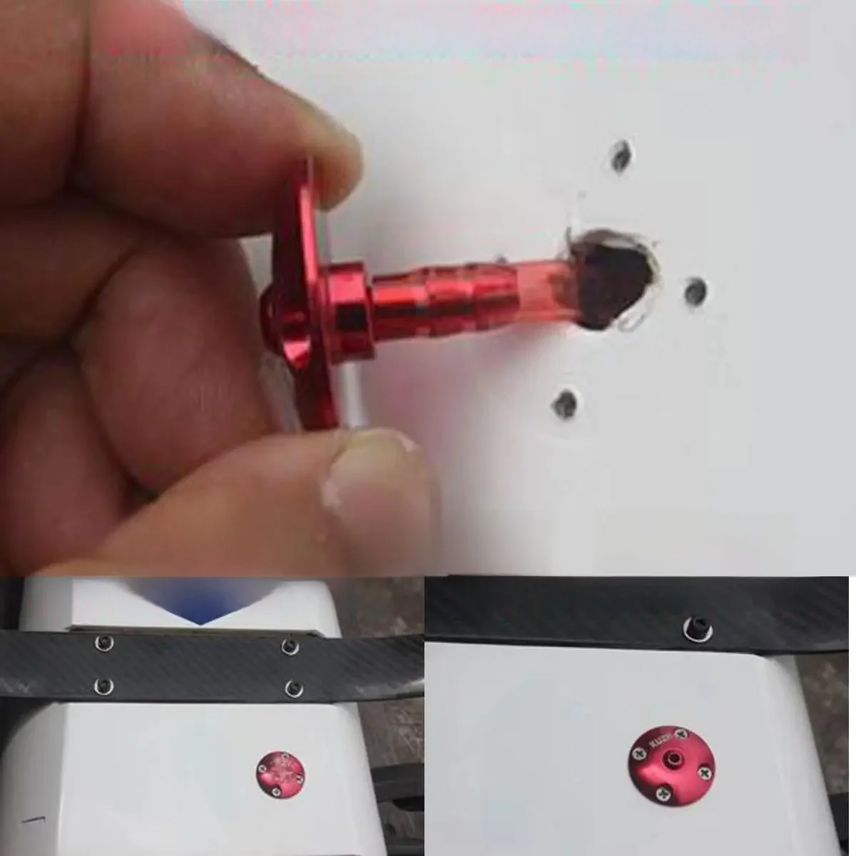 KUZA Valve de remplissage d'air pour moteur à essence, pour avion RC, drone, UAV