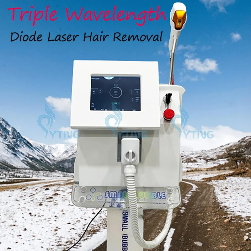 Professional 755 1064 808nm Diode Laser Laser Painless Freezing Point Eepilation for Women