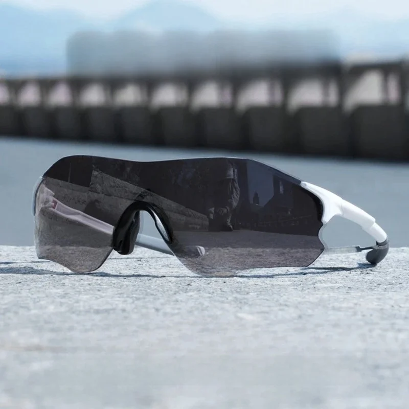 AliExpress VEGUEROS Photochromic Sports Sunglasses Lightweight Rimless Wraparound Unisex Cycling Driving Goggles UV Protection Outdoor Fashion Eyewe