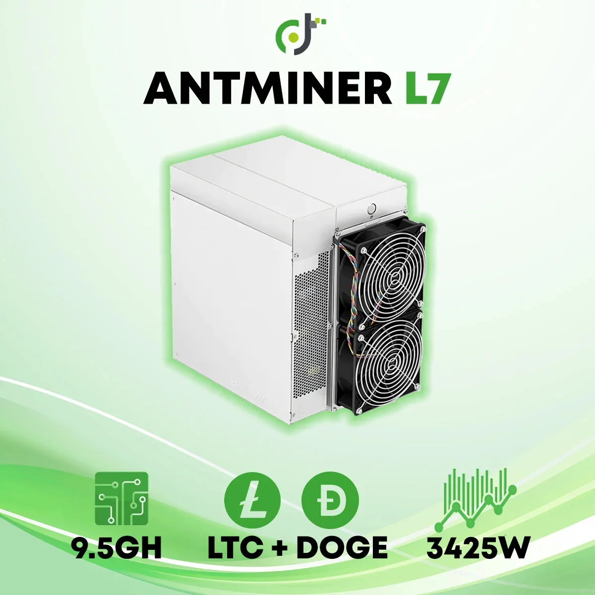 Wholesales Price Bitmain Antminer L7 9.5Gh/s