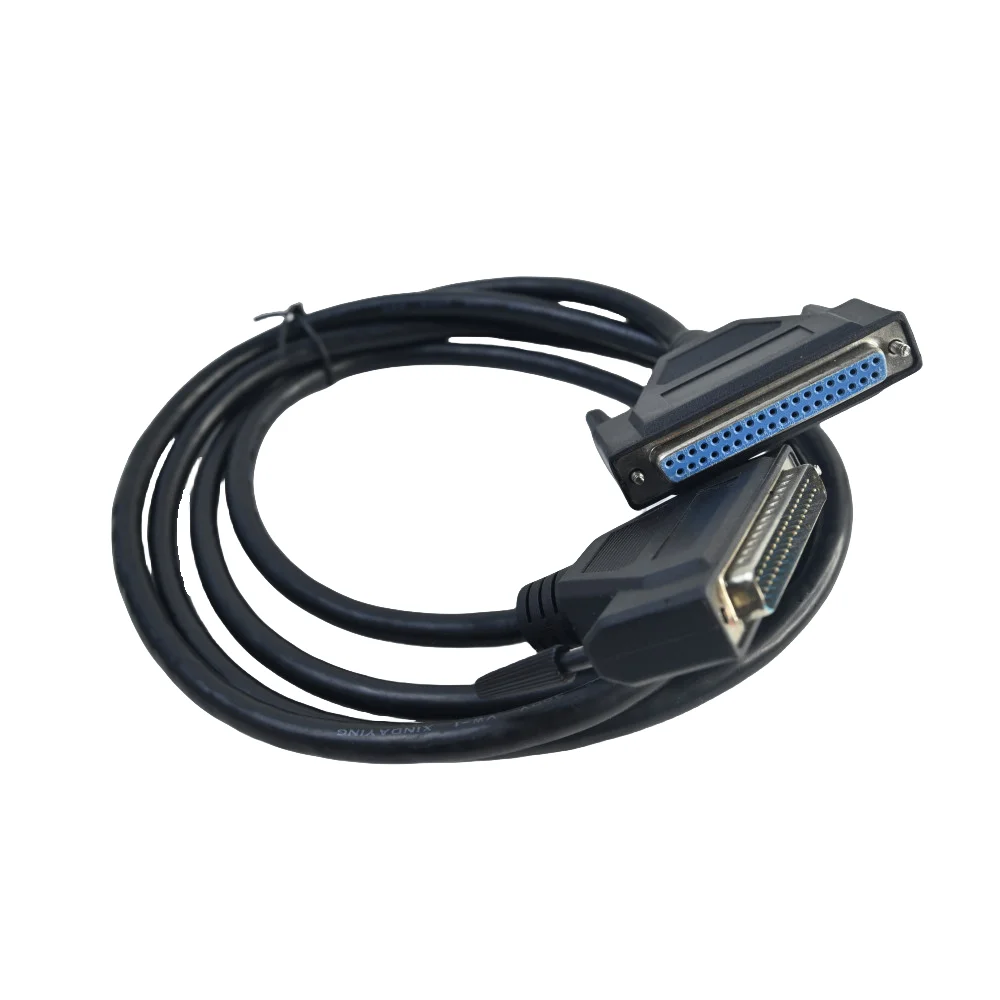 2-Meter DB37 Male To Female Control Communication Cable 37-Pins Transmission Cable