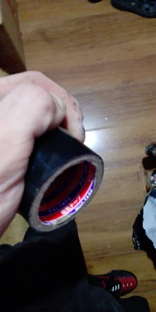 10/100M Black Flame Retardant Electrical Insulation Tape Strong Adhesive Wire Harness Tape for Electrical Wiring Waterproof Tape photo review