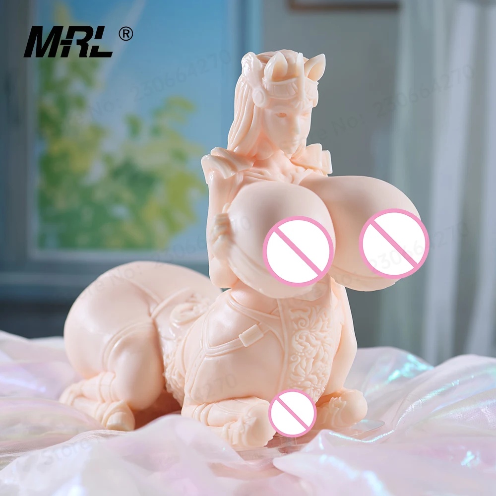MRL [أنيمي النوع] 1.0 سنتور سيليكون دمية جنسية ضيق كس المزدوج قناة هانت شكل لينة الثدي رجل الكبار الاستمناء الجنس لعب