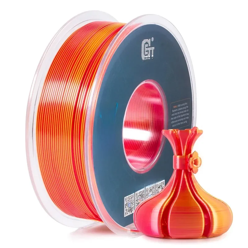 Geeetech – dwukolorowy filament PLA, 1,75 mm, 1 kg na szpulce (+/-0,03 mm), pakowany próżniowo. — zdjęcie produktu 7