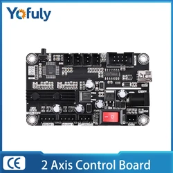 Laser GRBL 2-Axis Control Board USB Port CNC Engraving Machine Control Board For 2017,1610,2418, 6550 Laser Engraver Wood Router