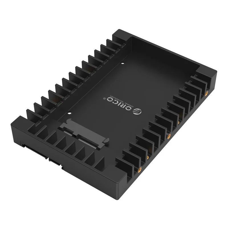 ORICO 2.5 to 3.5 Inch Hard Drive Caddy, Supports SATA 3.0 6Gbps, Fast Data Transfer Speed, No Hard Drive Included, Easy Setup