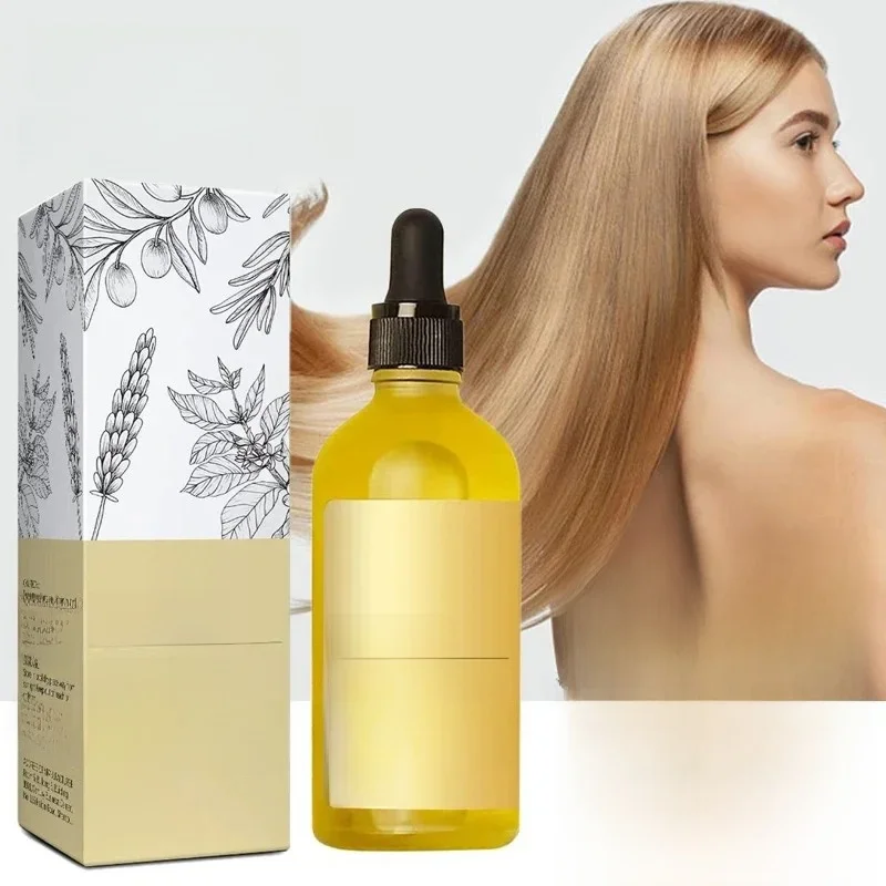 Huile essentielle de romarin Dense pour cheveux, 60ml, lavande végétalienne, réparation des dommages des cheveux, prévient la perte de cheveux, cheveux lisses, nourrit, huile de soin capillaire