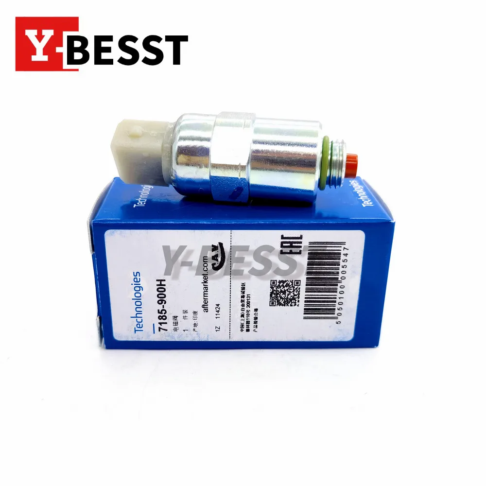 

Совершенно новый электромагнитный клапан топливного насоса 7185-900H, 7185900 H , 28491679 . Клапан OEM 24 В подходит для двигателя JCB Perkins
